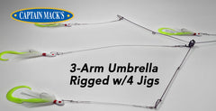 Capt. Mack's 3-Arm Umbrella Rigs