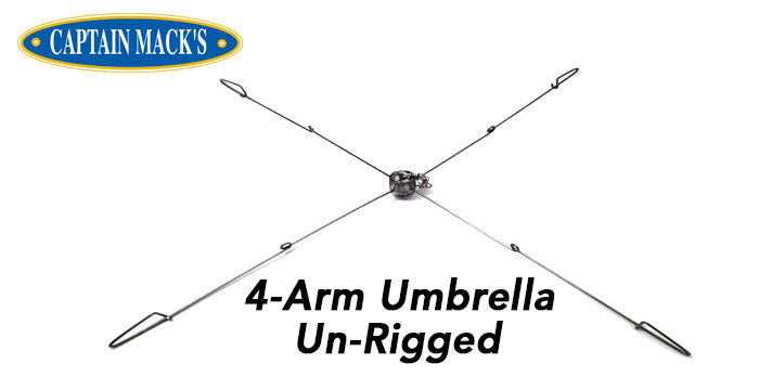 Capt. Mack's 4-Arm Umbrella Rigs