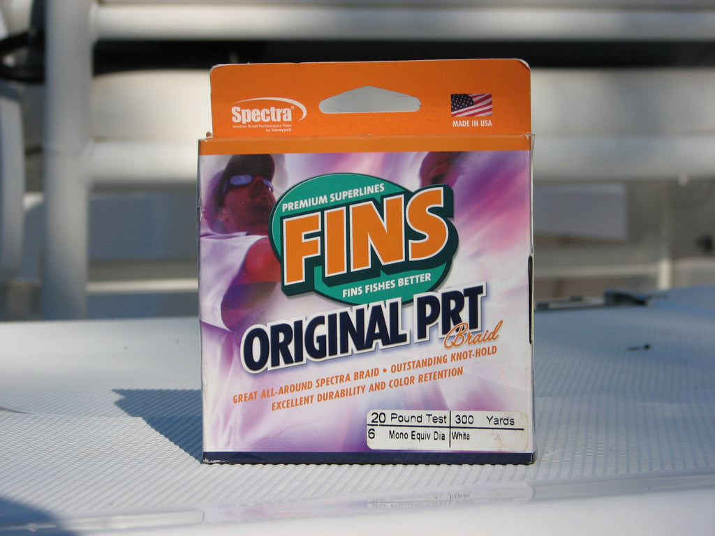 FINS PRT Braided Line  Nuts and Bolts of Fishing & Boating