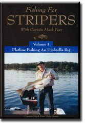 Flatline Fishing an Umbrella Rig for Stripers DVD