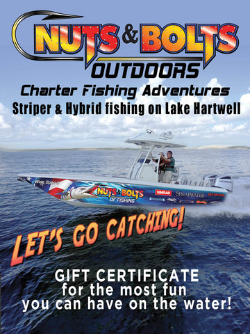 Hartwell Charter Fishing Gift Certificate