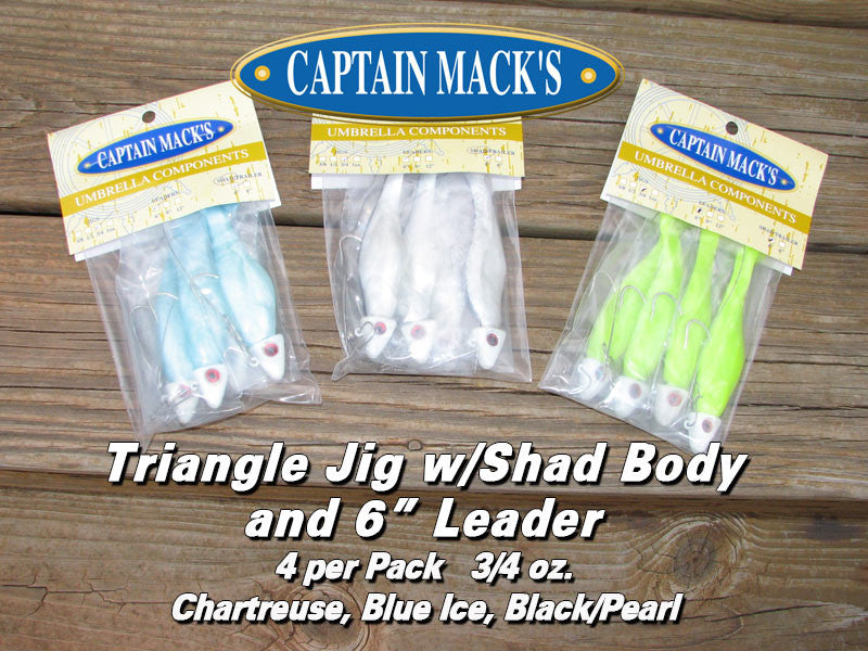 Capt Mack's Shad Body Jigs