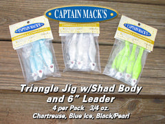 Capt Mack's Shad Body Jigs