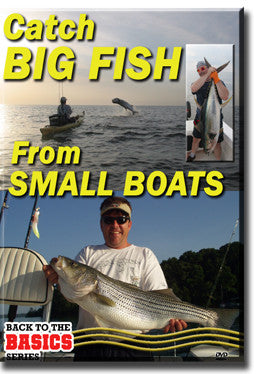 Catch Big Fish from Small Boats DVD  Nuts and Bolts of Fishing & Boating