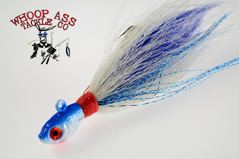 WhoopAss Bucktail Jig 3-pack