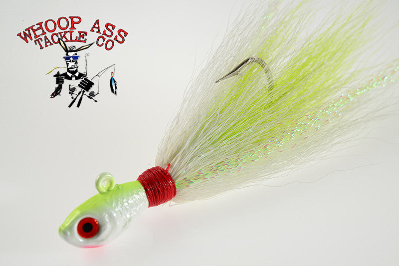 WhoopAss Bucktail Jig 3-pack  Nuts and Bolts of Fishing & Boating