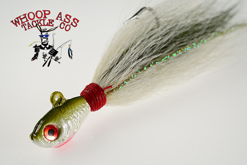 WhoopAss Bucktail Jig 3-pack